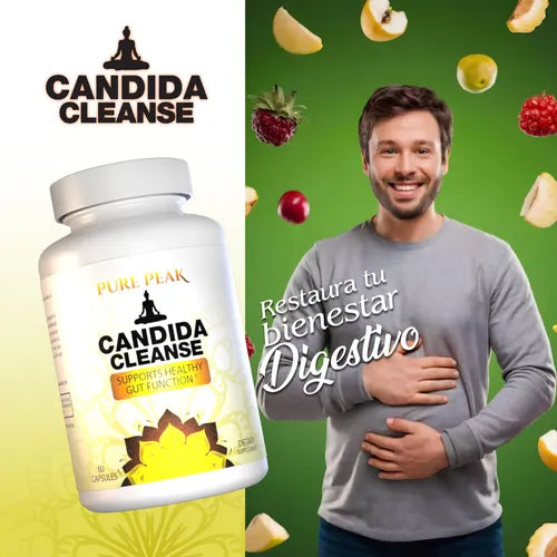 Candida Cleanse - Soporte para Intestino y Colon T
